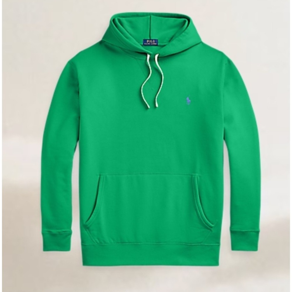 Polo Ralph Lauren Big & Tall Green Pullover Hoodie Men's Size 4XB NWT $148